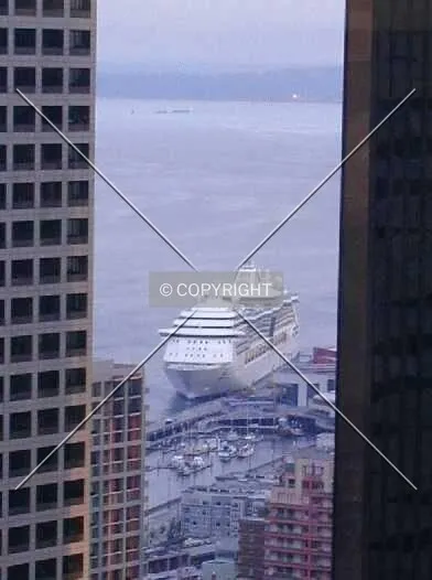 Cruise ship arrives