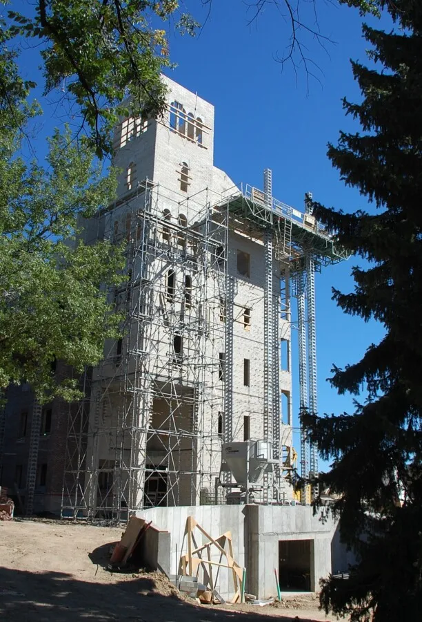 View to the southeast