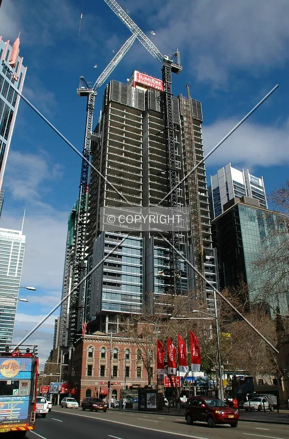 Looking south from George Street