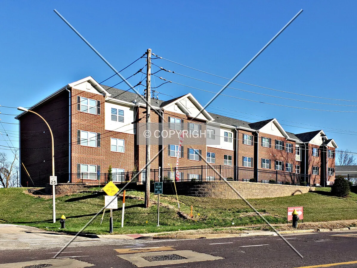View from the northwest; March 31, 2019