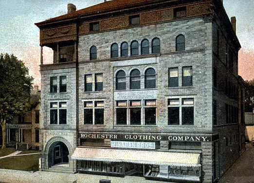 Vintage view from the southwest