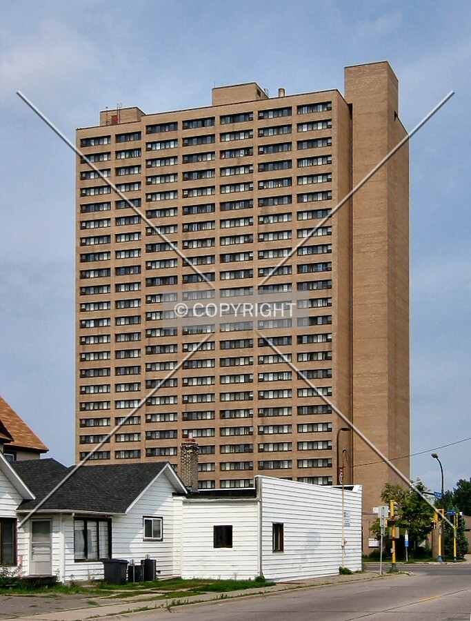View to the east along 18th Avenue NE