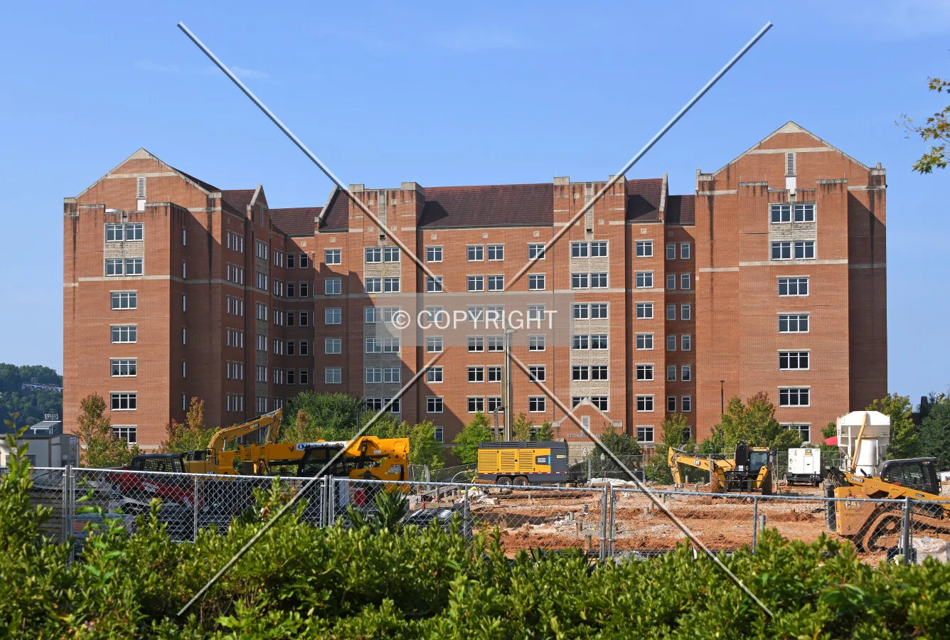 View from the northeast