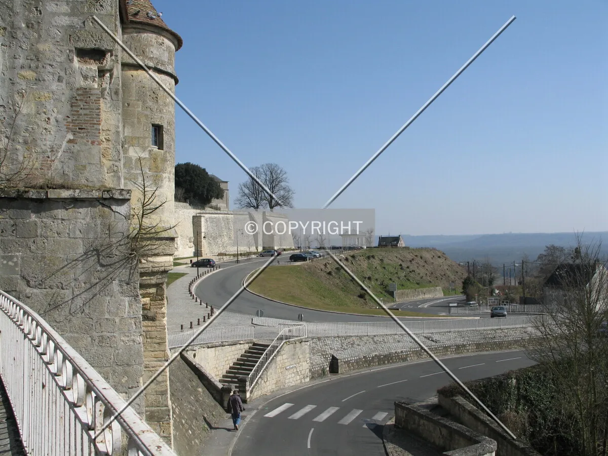 View from Porte d'Ardon