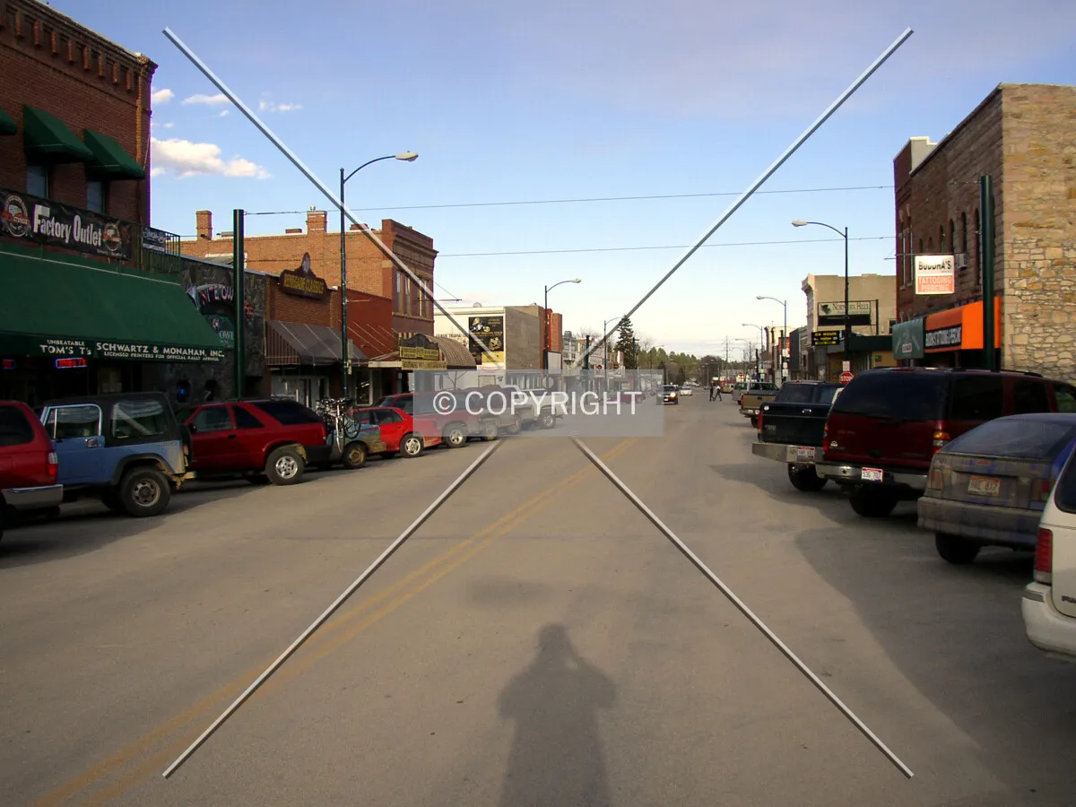 Main Street from the west