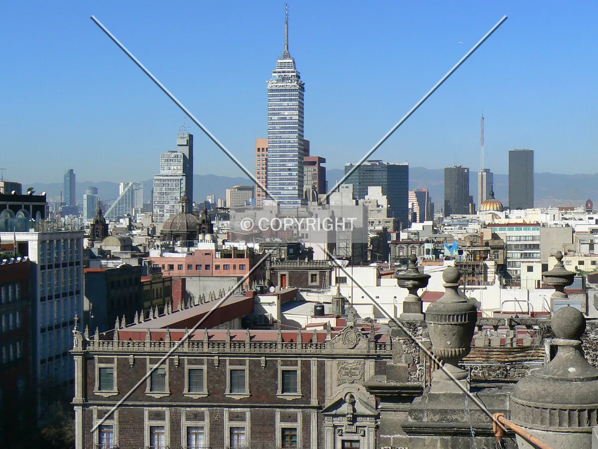 Downtown as seen from the Catedral Metropolitana