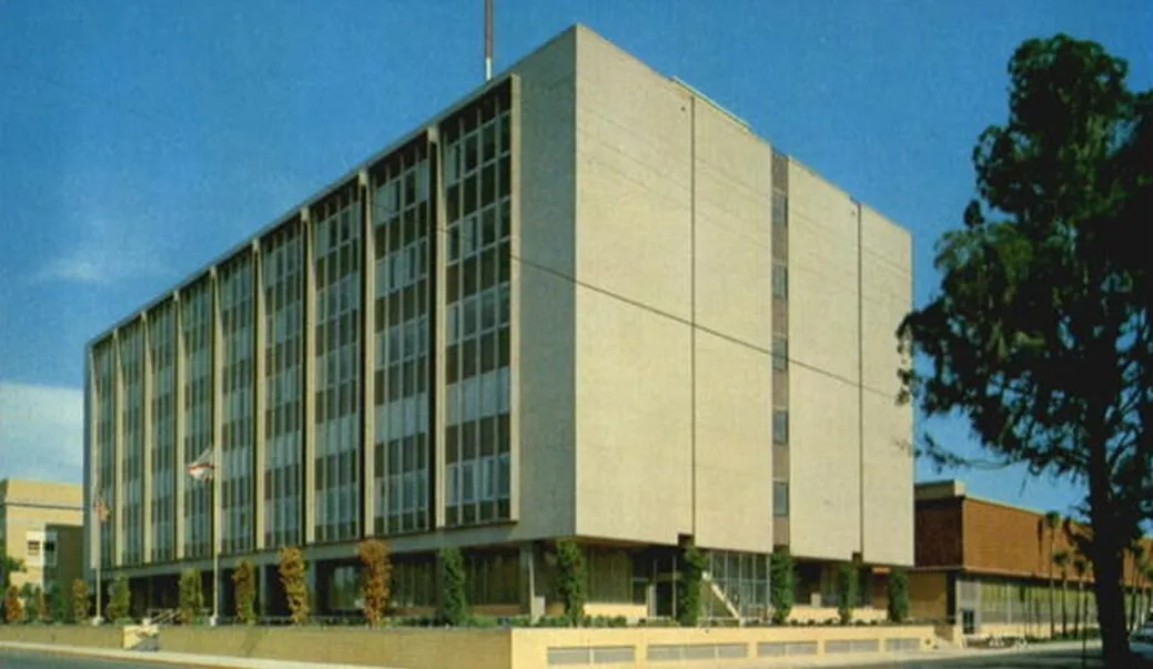 Vintage view from the northwest