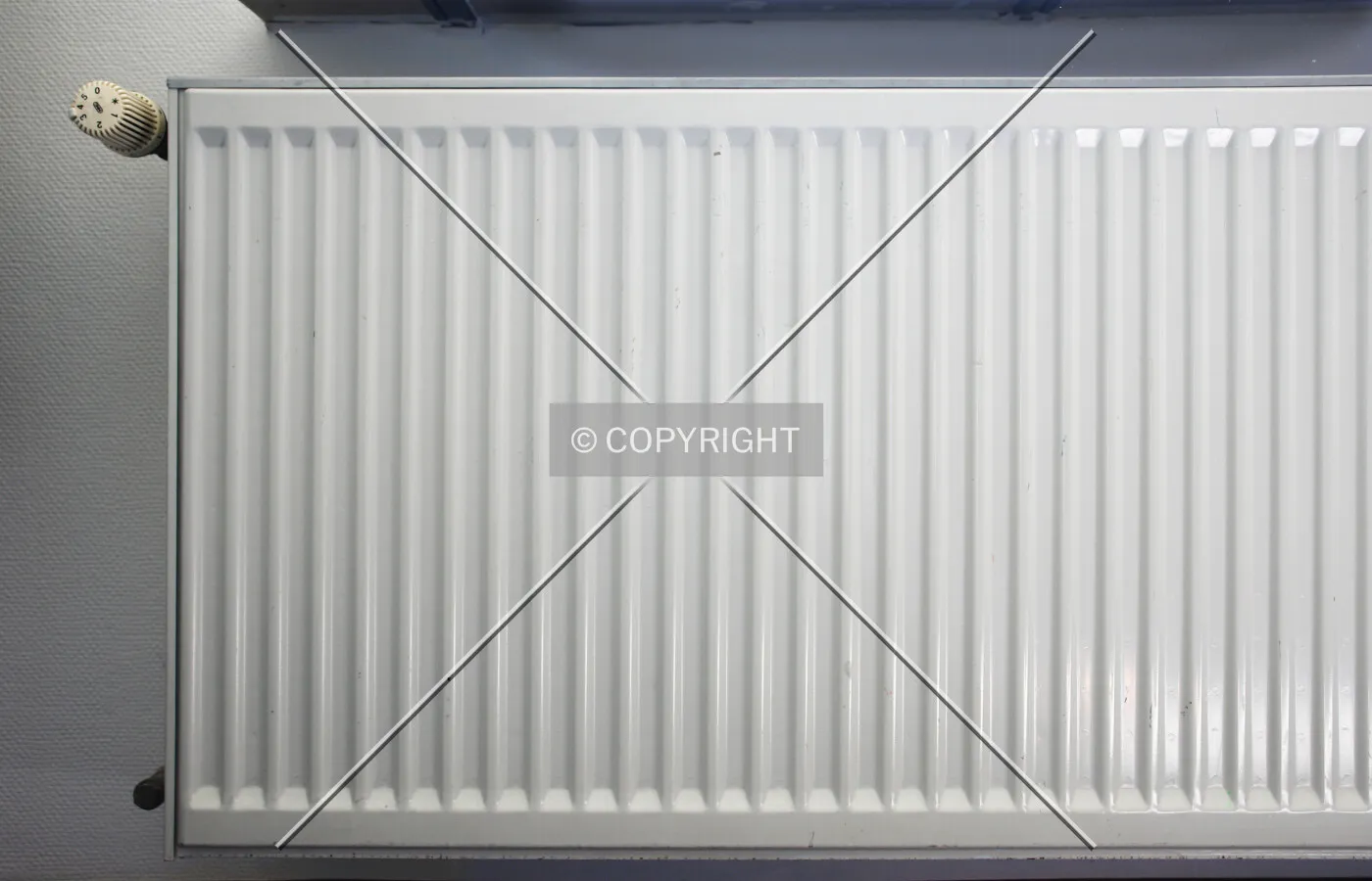 A water-powered radiator