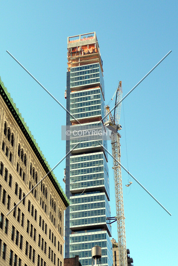 View from the east along East 23rd Street