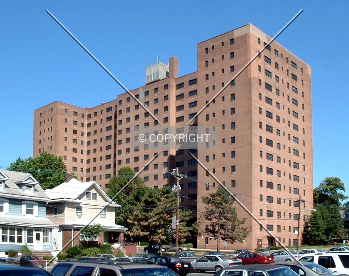 View from the southeast