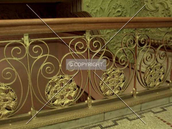 Stairway railing
