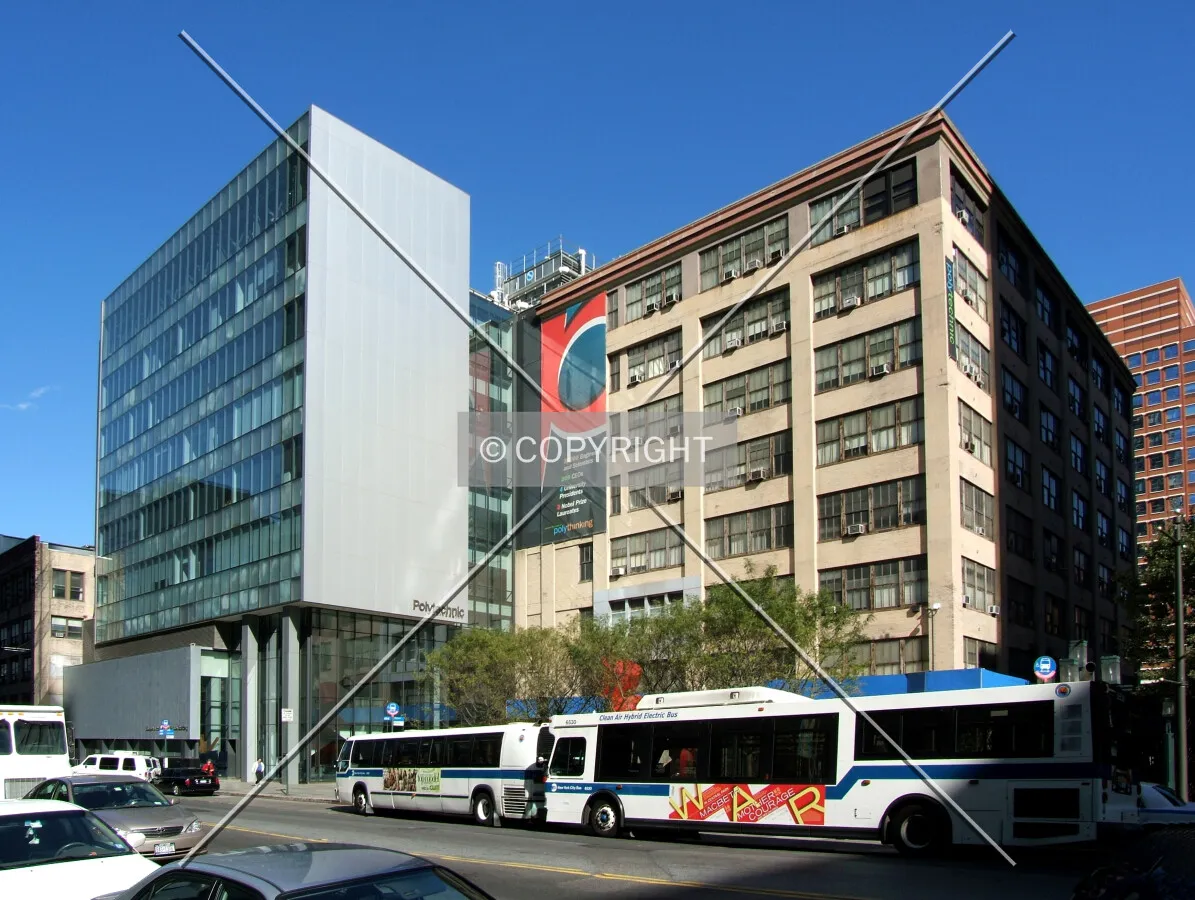 View from the southwest across Jay Street