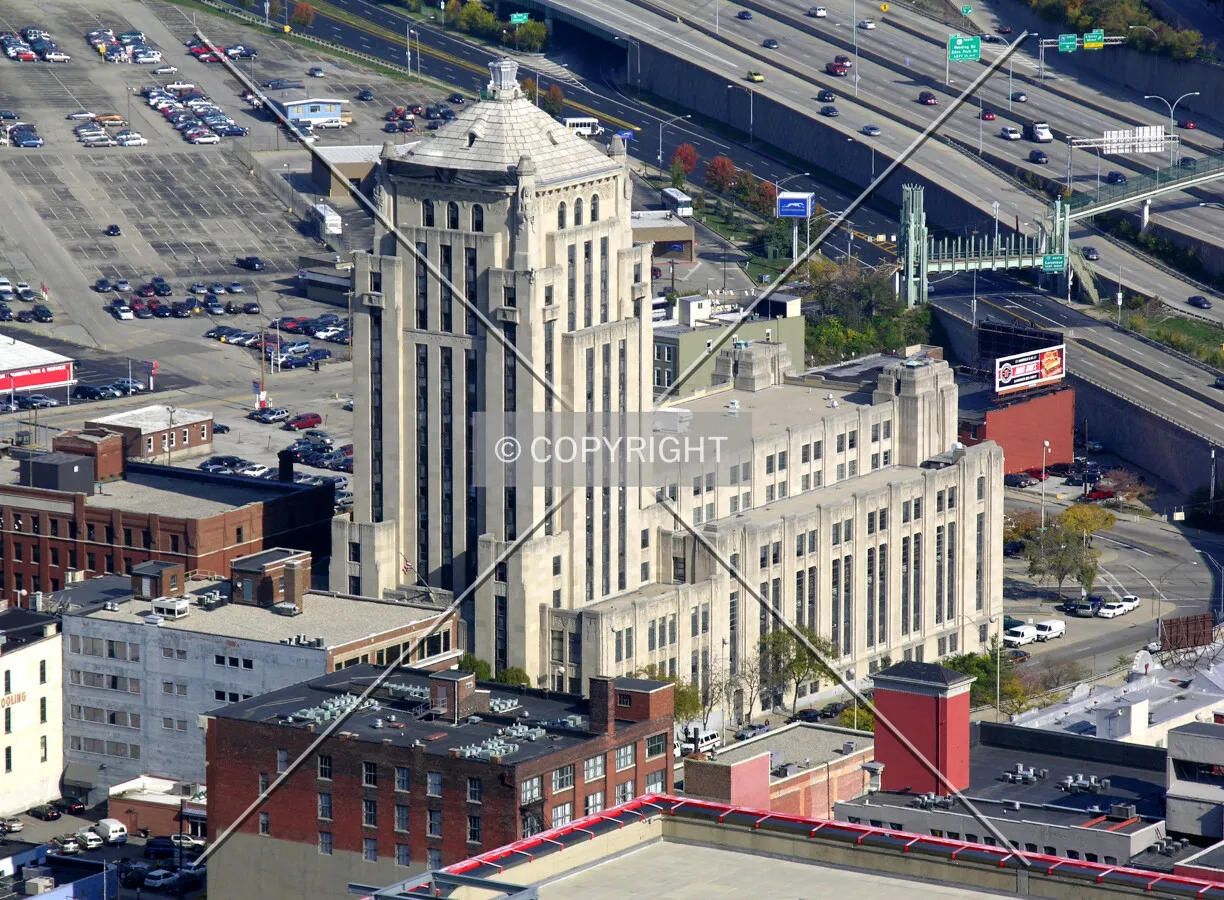 From atop the Carew Tower to the southwest