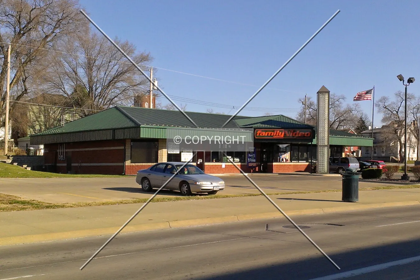 View from the northwest; November 30, 2015
