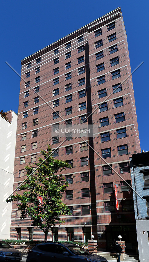 View from the south on East 12th Street