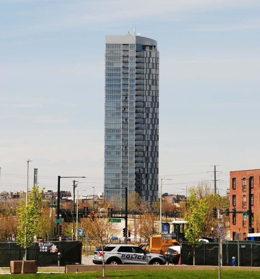 Distant view from the south