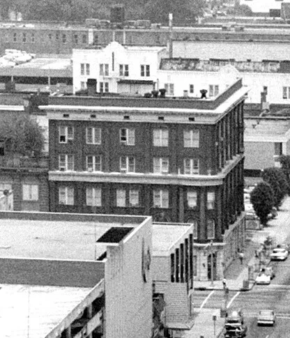 Vintage view from the southeast