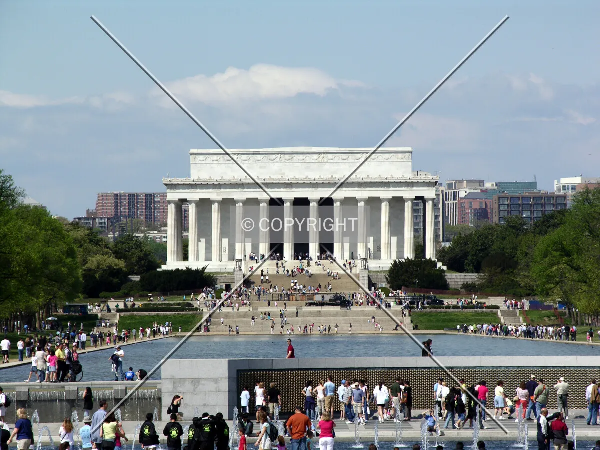 View from the Washington Monument to the east