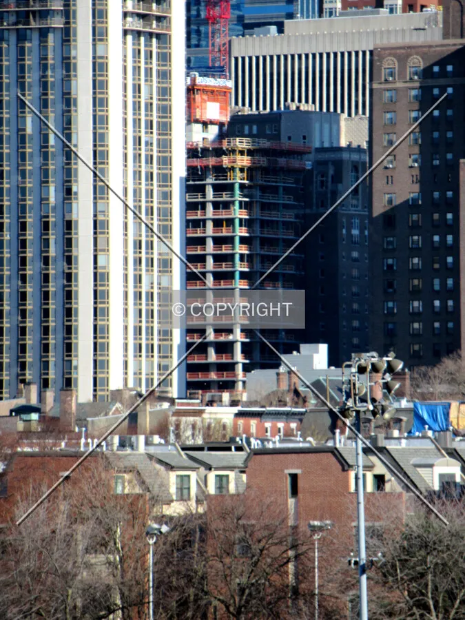 Distant view from the southwest