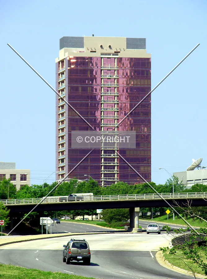 View from East Stonewall Street to the north