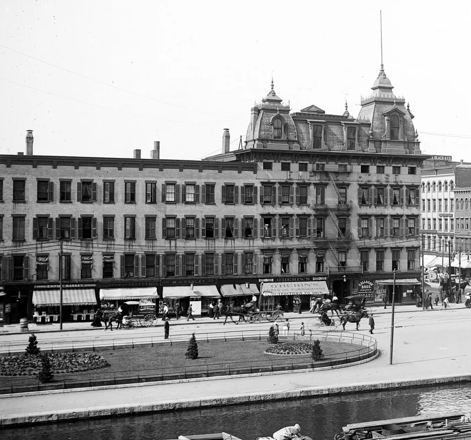 View from the southwest