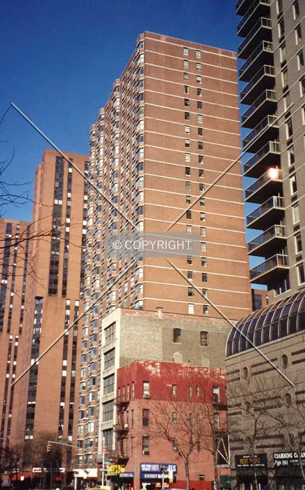 View from southwest along Third Avenue