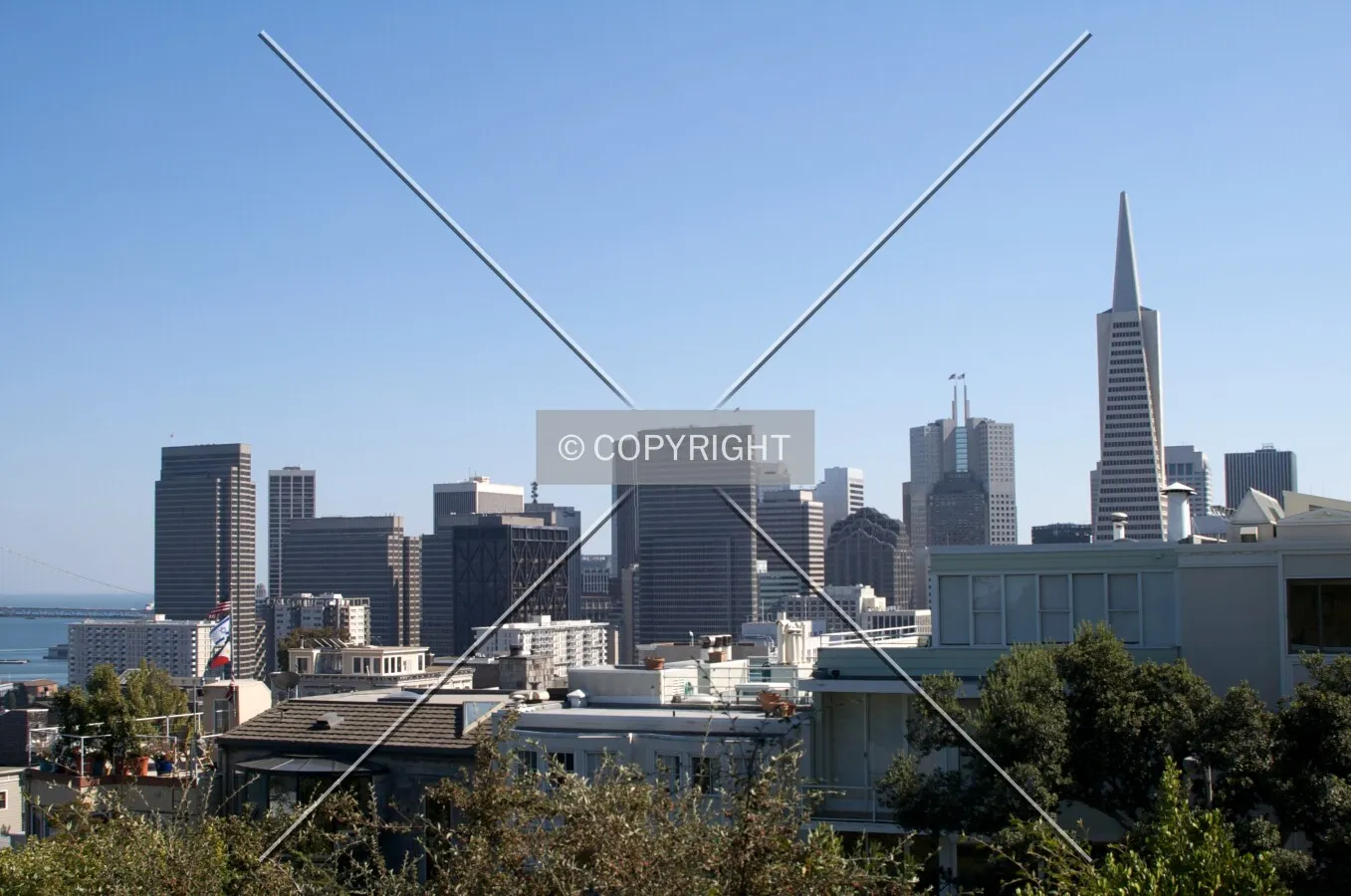 Looking south from Telegraph Hill