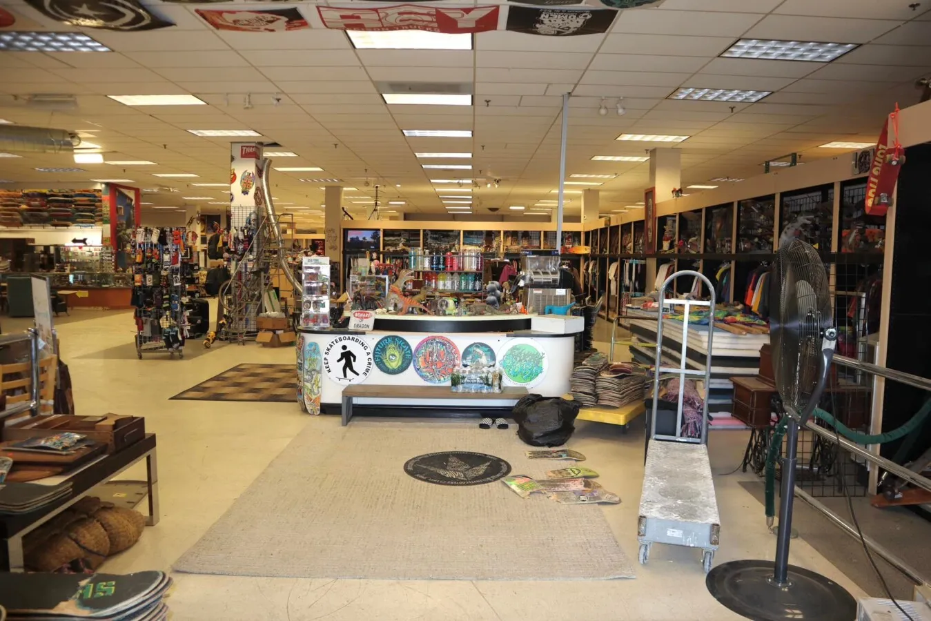 Interior view; May 22, 2023