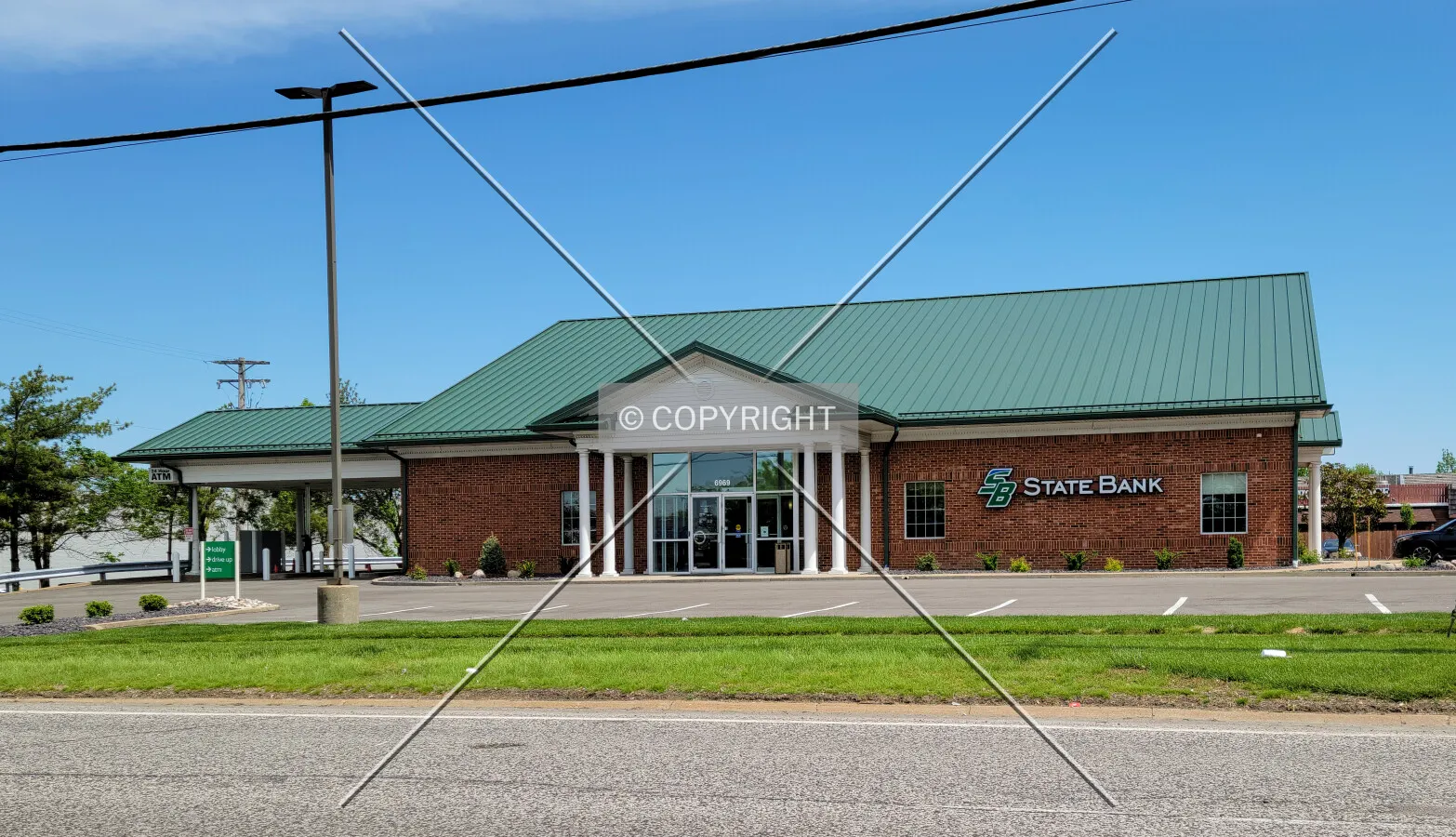 From the southeast; May 1, 2021