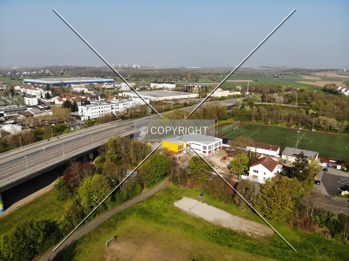 Panorama of Flörsheim am Main