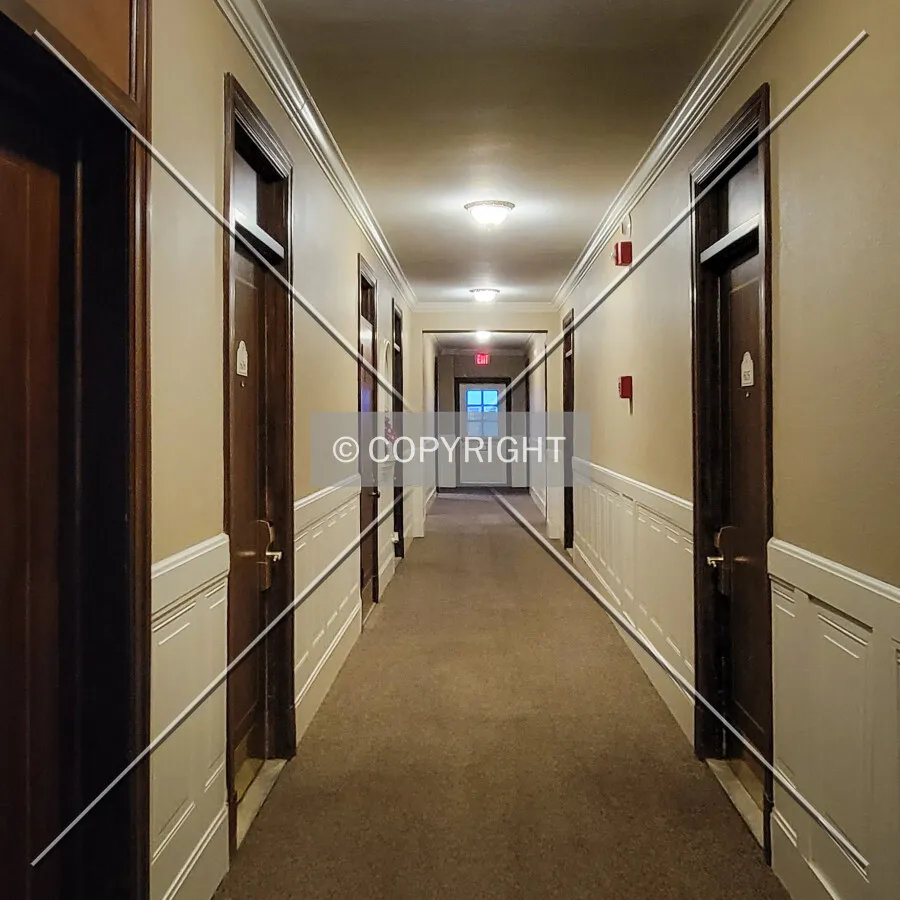 Sixth floor hallway; June 7, 2022