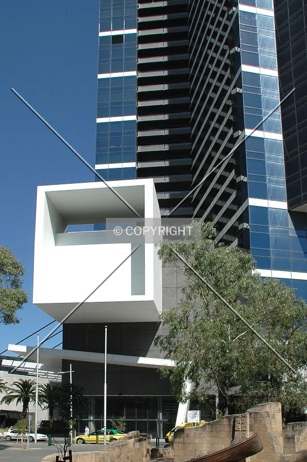 Cube structure at the base