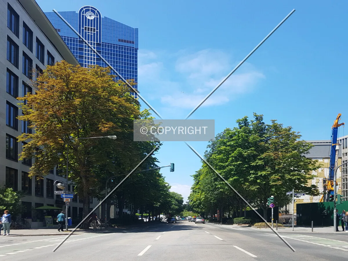 Bockenheimer Landstraße in Frankfurt