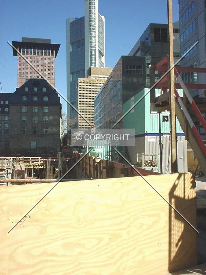View over the site; as seen from corner Taunusstraße