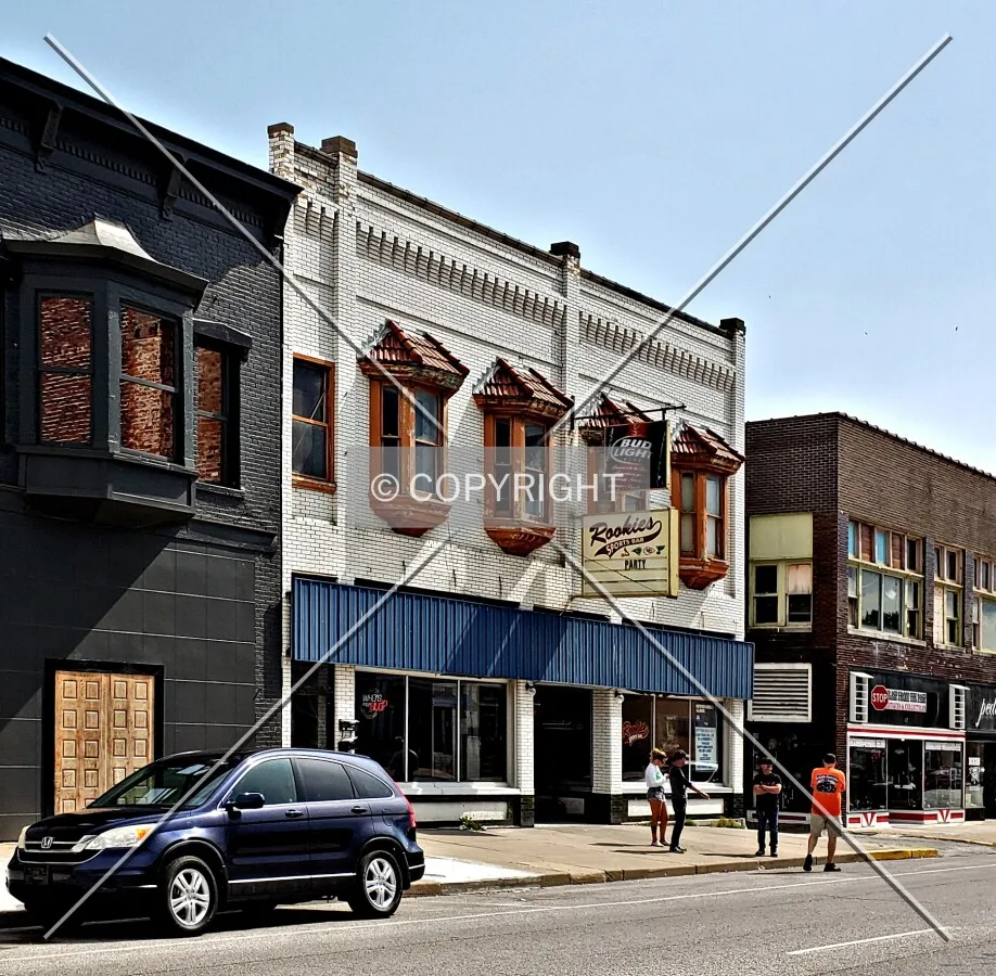 Northeast view; June 1, 2019