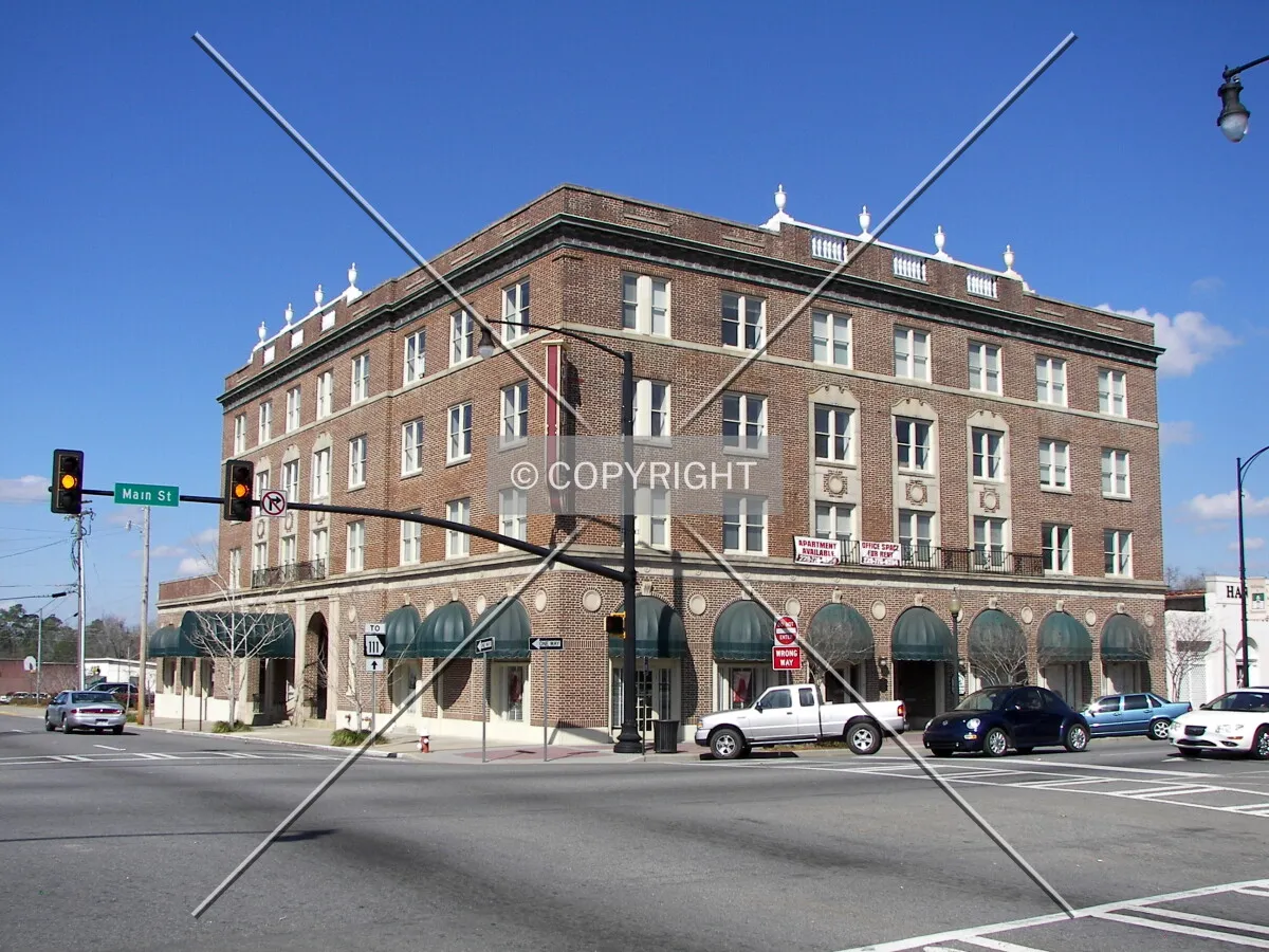 View from the southeast