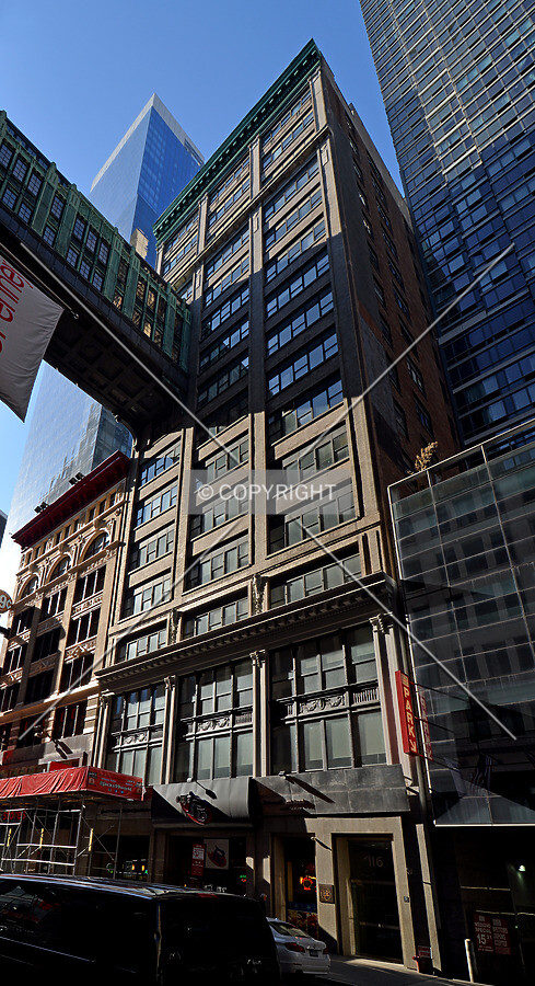 View from the north on 32nd Street