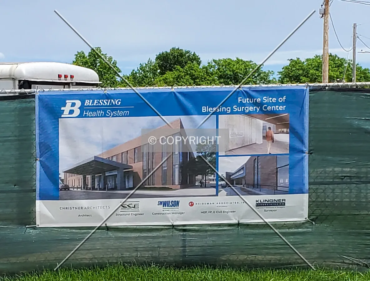 Rendering at the construction site; May 30, 2020