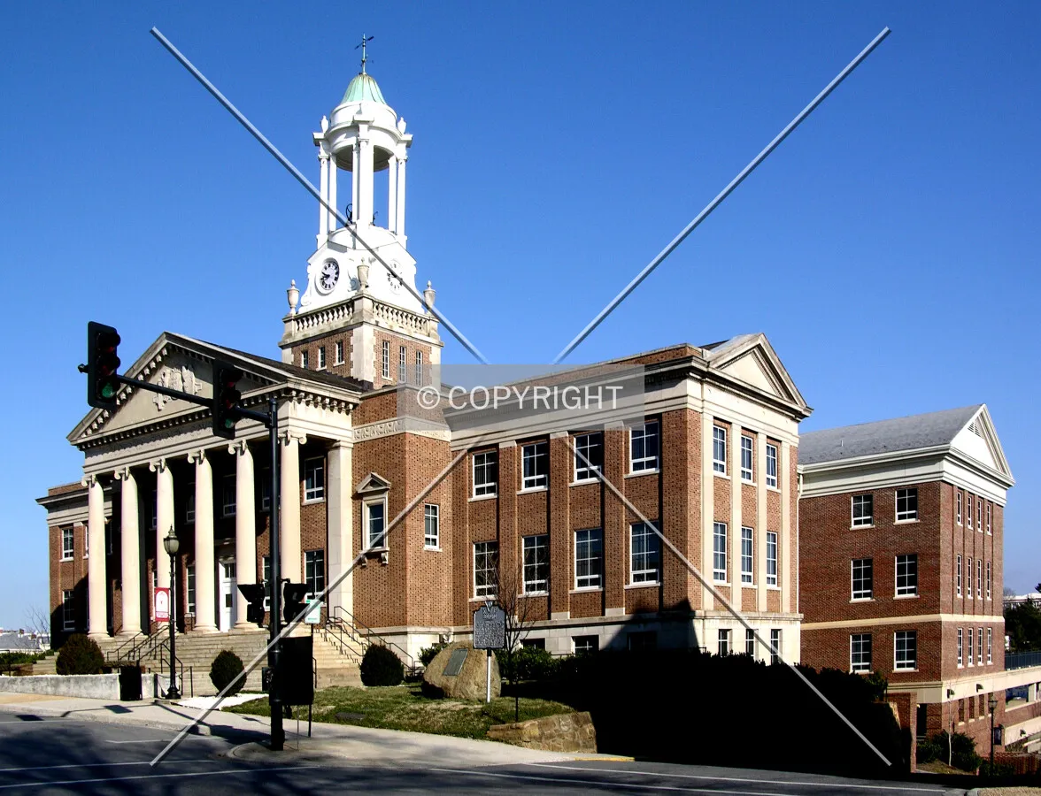 From across East Main Street to the southeast