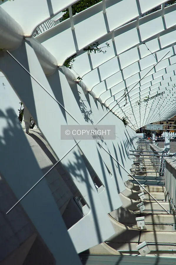 Steel structure close-up
