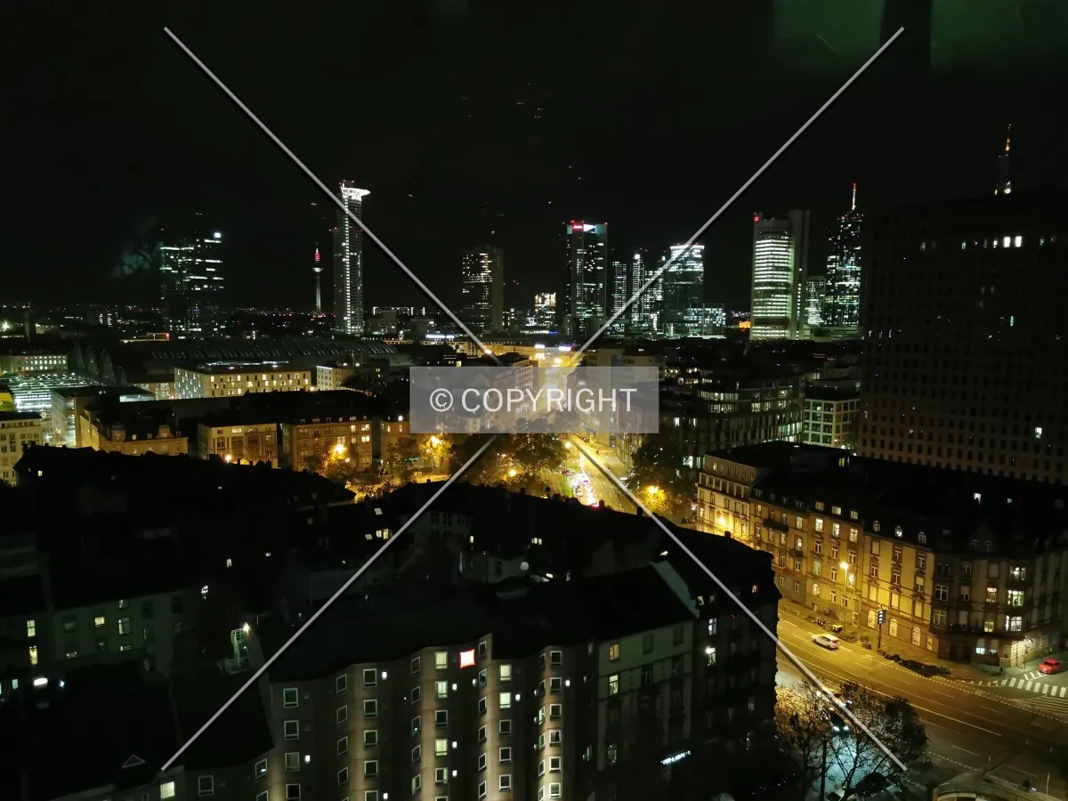 Frankfurt at night