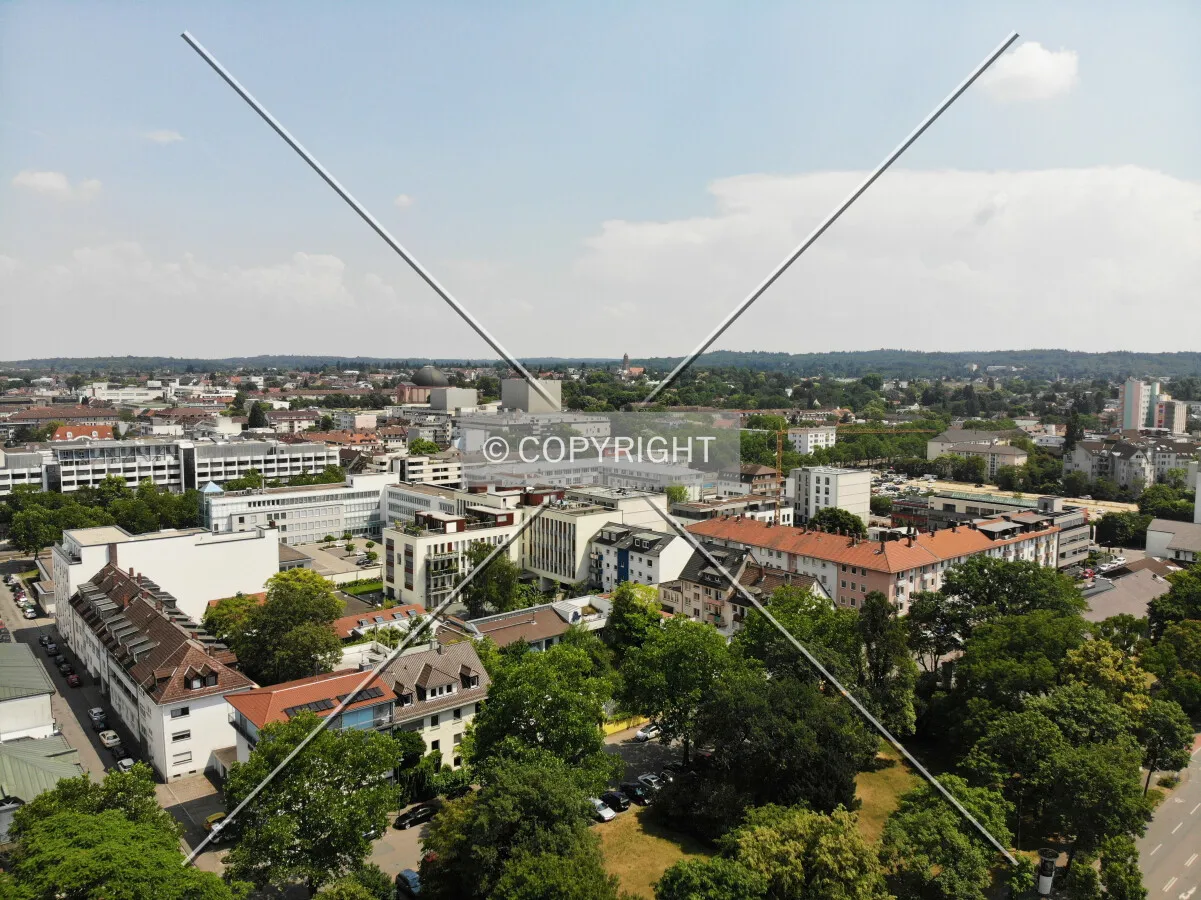 View over Darmstadt - Panorama