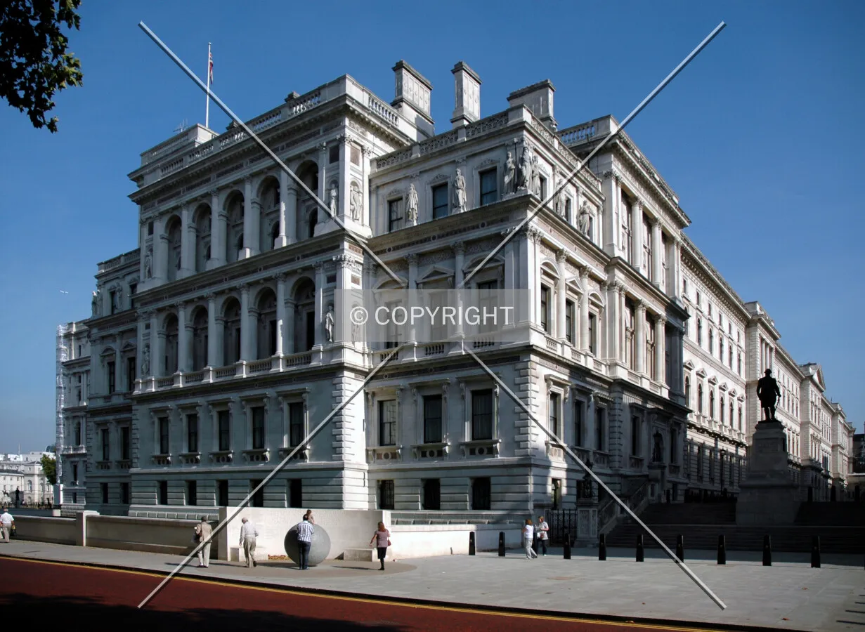 View of the western range from Horse Guards Road