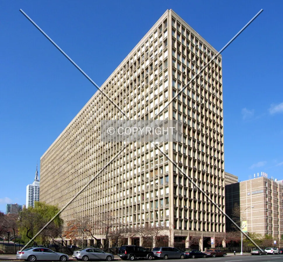 View from the southeast