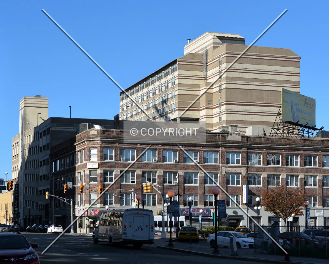 View from the southeast
