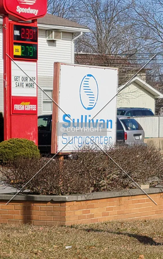 Sign from the southwest; February 6, 2021