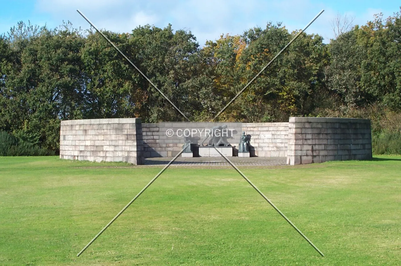 Memorial grove for seamen