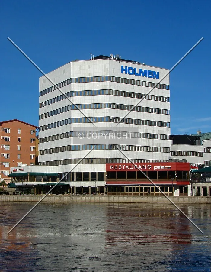 View from across the Motala Stream