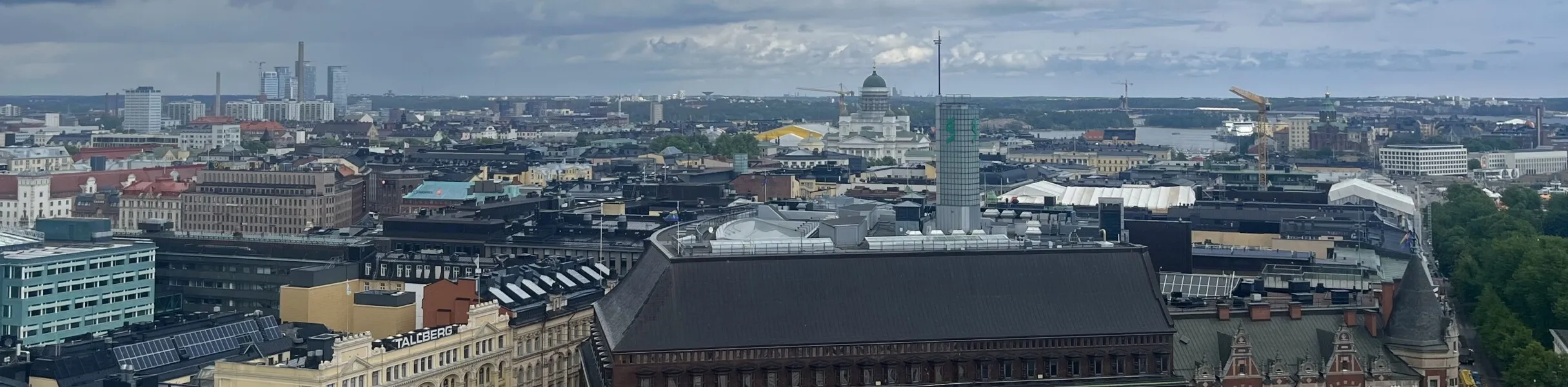 Panorama of Helsinki