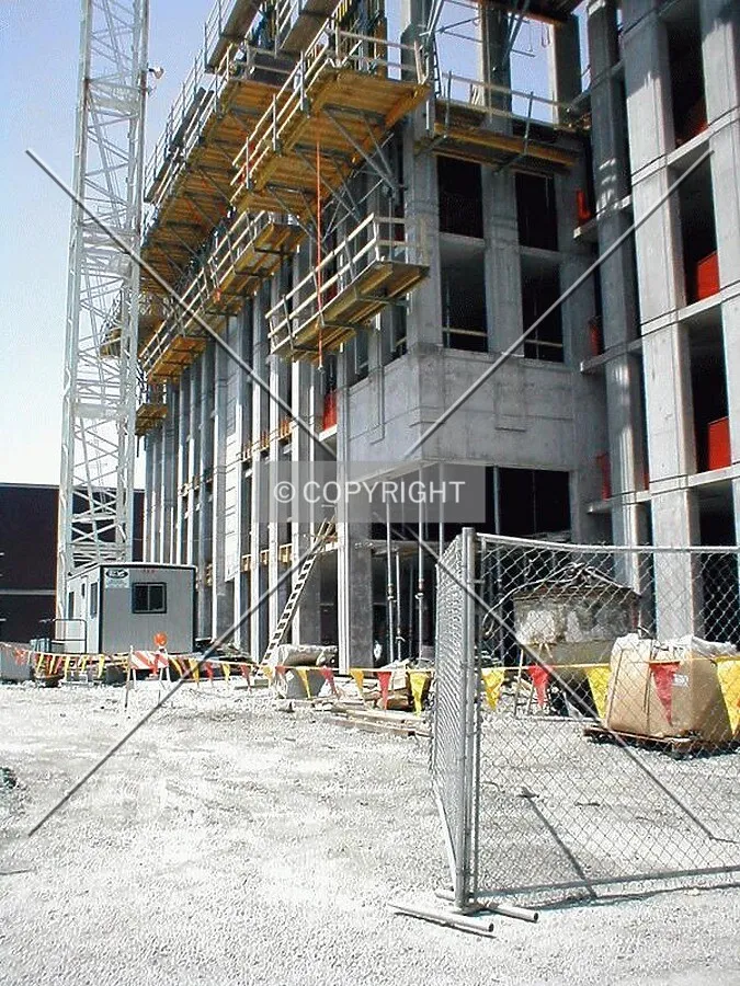 Site view looking west